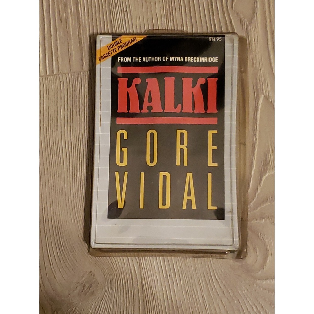 KALKI by Gore Vidal Audio Book‎ - 2 Cassettes, Hindu Mythology God Apocalypse